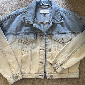 😊Blank NYC Light Blue Ombre Denim Jacket